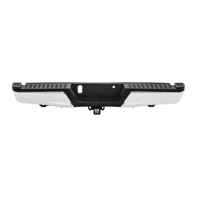 CHROME REAR BUMPER FOR FORD F-150 W/HEAVY DUTY TOW 2015-2020