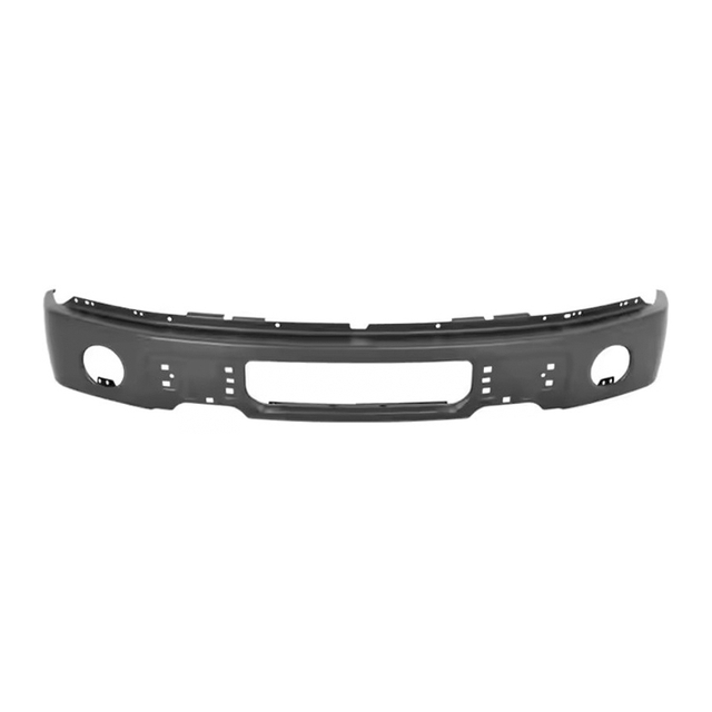 BLACK FRONT BUMPER FOR F150 2009-2014 W/FOG LAMP HOLE
