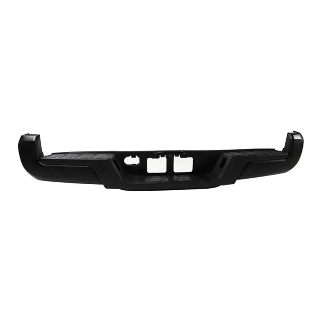 BLACK REAR BUMPER FOR TOYOTA TACOMA 2016-2020 W/O SENSOR HOLE