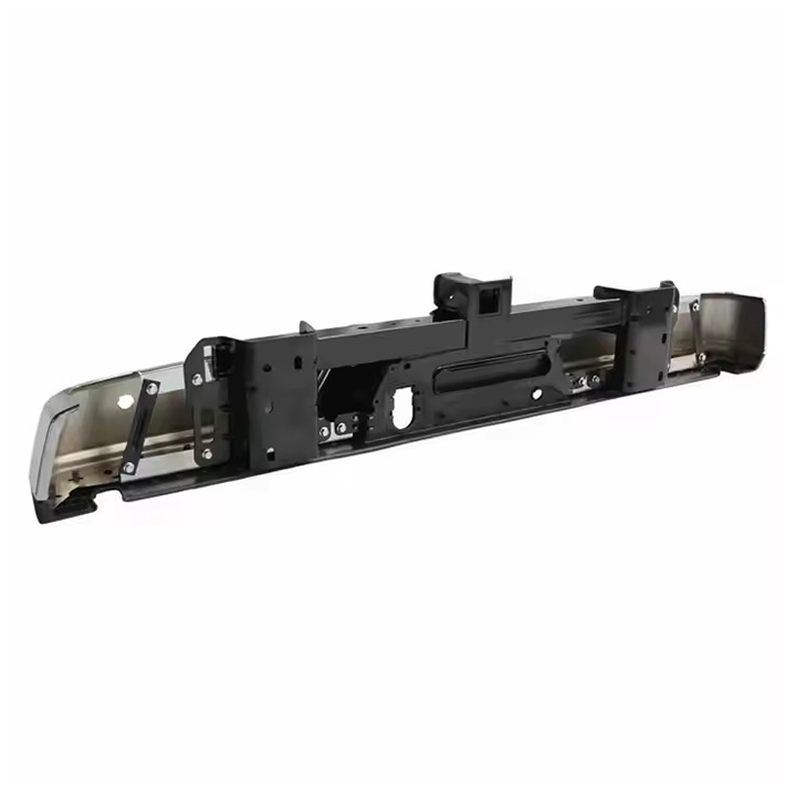 Parachoques trasero cromado para Ford F-150 con remolque pesado 2015-2020, con agujeros de sensores