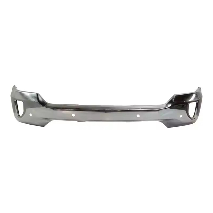 CHROME FRONT BUMPER FOR SILVERADO 1500HD 2016-2018 W/FOG LAMP HOLE,W/SENSOR HOLE