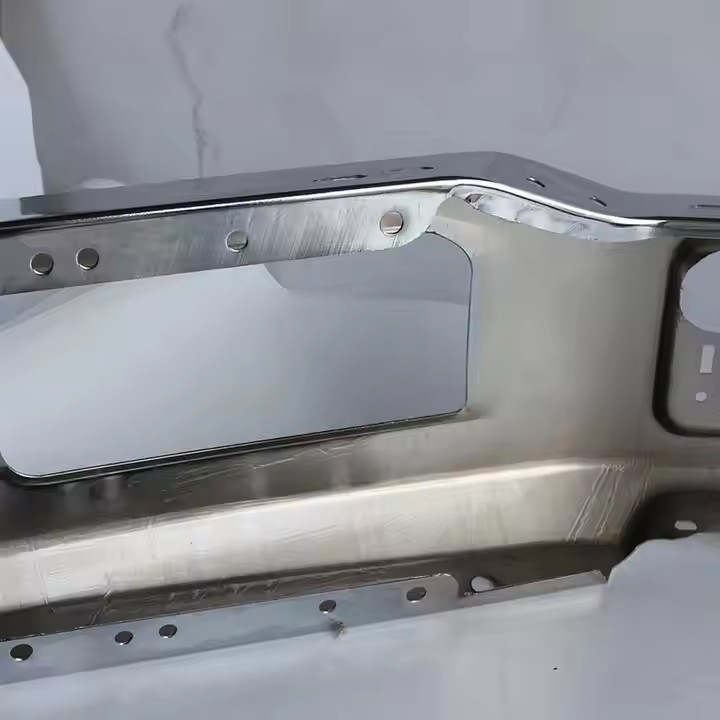 CHROME FRONT BUMPER FOR F150 2018-2020 W/FOG LAMP HOLE