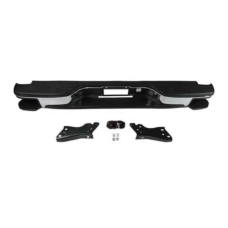 CHROME REAR BUMPER FOR SILVERADO 1999-2007 W/ SIDE STEPS