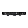 BLACK REAR BUMPER FOR FORD F-150 W/HEAVY DUTY TOW 2015-2020 ,W/SENSORS HOLES