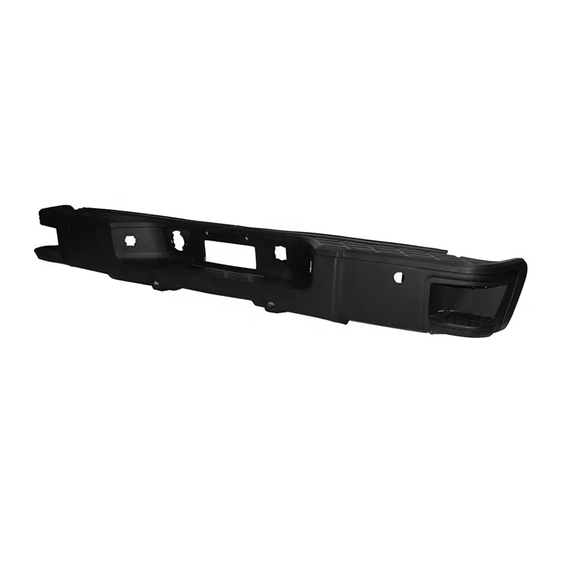 W/ SIDE STEP BLACK BUMPER FOR CHEVY SILVERADO 1500 GMC SIERRA 1500 2007-2013 W/ HOLE