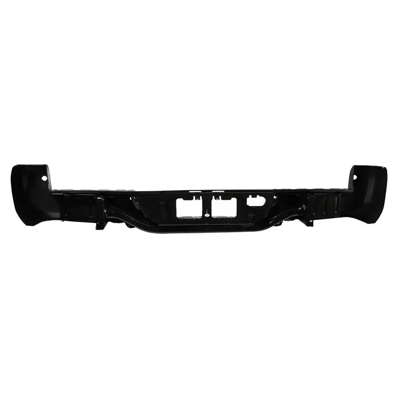 BLACK REAR BUMPER FOR TOYOTA TACOMA 2016-2020 W/SENSOR HOLE