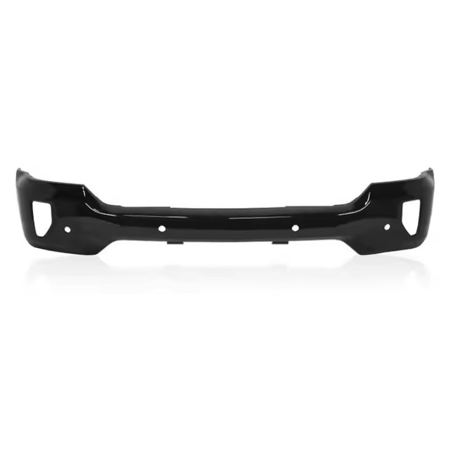 BLACK FRONT BUMPER FOR SILVERADO 1500HD 2016-2018 W/FOG LAMP HOLE,W/SENSOR HOLE