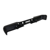 BLACK REAR BUMPER FOR SILVERADO GMC SIERRA 1500 2007 2013 W/O SENSOR HOLE