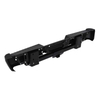 BLACK REAR BUMPER FOR FORD F-150 W/HEAVY DUTY TOW 2015-2020 ,W/SENSORS HOLES