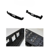 BLACK REAR BUMPER FOR TOYOTA TACOMA 2016-2020 W/SENSOR HOLE