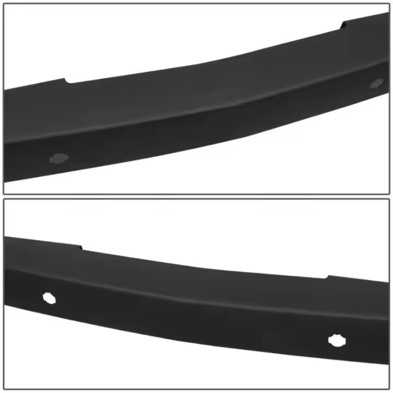 BLACK FRONT BUMPER FOR SILVERADO 1500HD 2016-2018 W/FOG LAMP HOLE,W/SENSOR HOLE