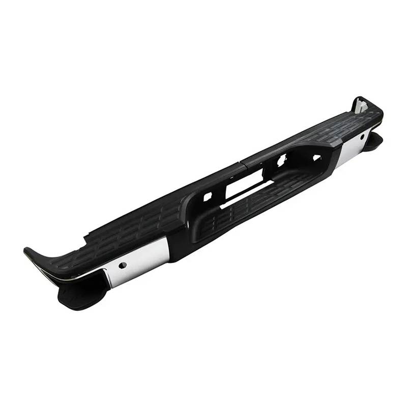 W/ SIDE STEP CHROME BUMPER FOR CHEVY SILVERADO 1500 GMC SIERRA 1500 2007-2013 W/ SENSOR