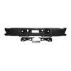 W/ SIDE STEP BLACK BUMPER FOR CHEVY SILVERADO 1500 GMC SIERRA 1500 2007-2013 W/ HOLE