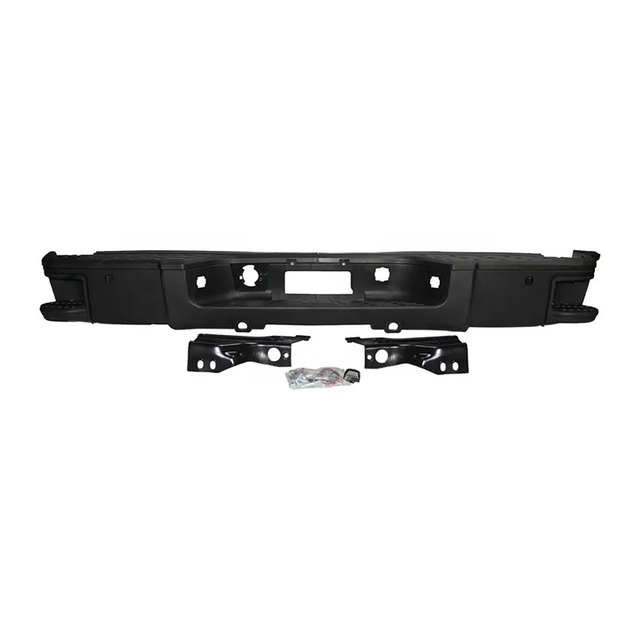W/ SIDE STEP BLACK BUMPER FOR CHEVY SILVERADO 1500 GMC SIERRA 1500 2007-2013 W/ HOLE