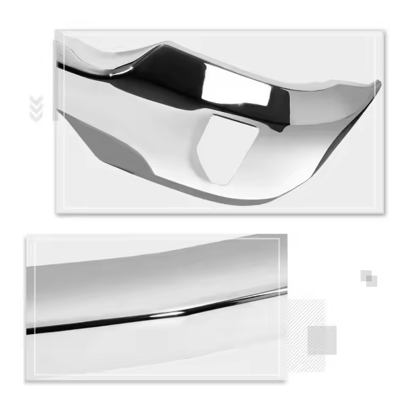 CHROME FRONT BUMPER FOR SILVERADO 1500HD 2016-2018 W/FOG LAMP HOLE