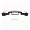 BLACK FRONT BUMPER FOR F150 2021-2023
