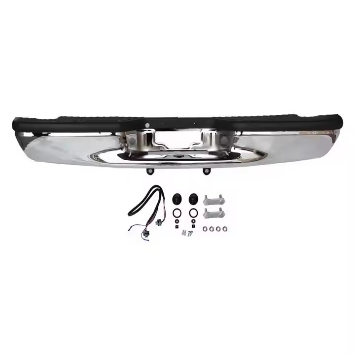 CHROME REAR BUMPER FOR F150 FLARESIDE(STEPSIDE) 1997-2003