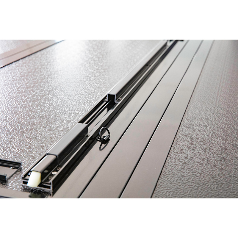 HaoLan Flip Back Hard Four-fold Tonneau Cover - Durable & Customizable Truck Bed Solution