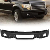 BLACK FRONT BUMPER FOR F150 2009-2014 W/FOG LAMP HOLE