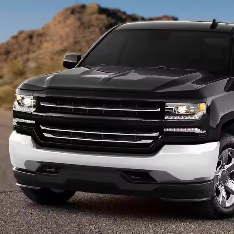 CHROME FRONT BUMPER FOR SILVERADO 1500HD 2016-2018