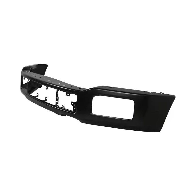 BLACK FRONT BUMPER FOR F150 2018-2020 W/FOG LAMP HOLE