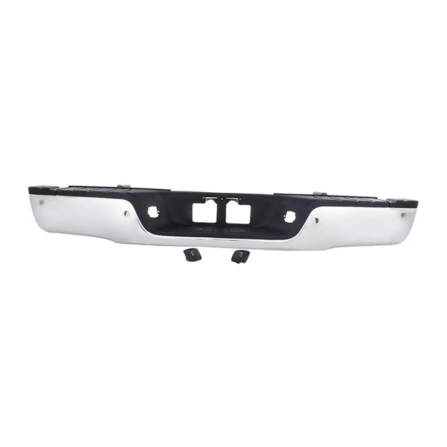 CHROME REAR BUMPER FOR TOYOTA TUNDRA 2007-2013 W/SENSOR HOLE