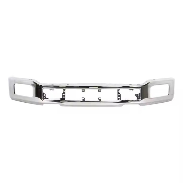 CHROME FRONT BUMPER FOR F150 2018-2020 W/FOG LAMP HOLE