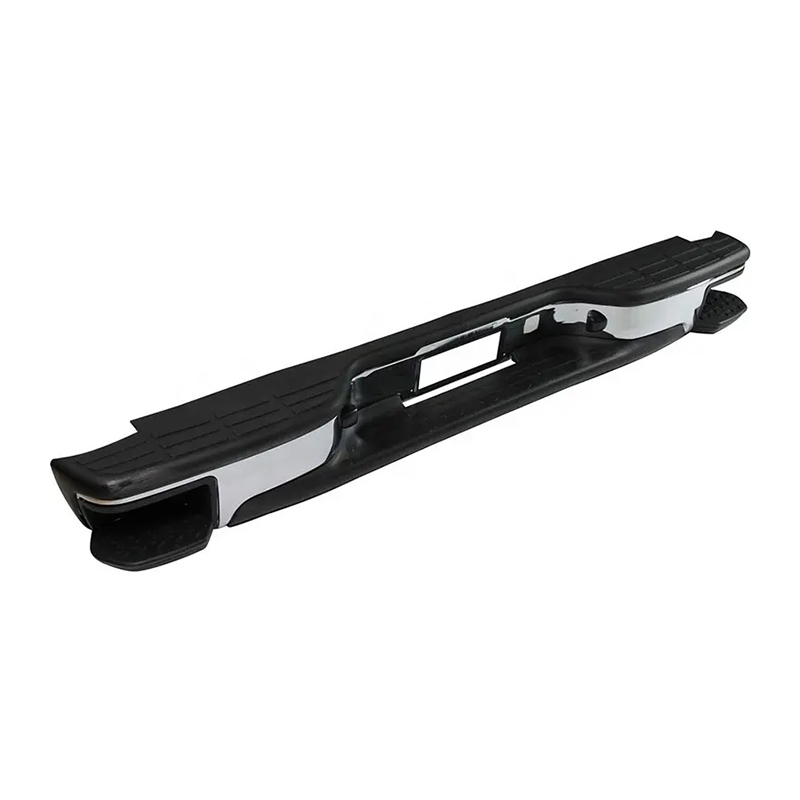 CHROME REAR BUMPER FOR SILVERADO 1999-2007 W/ SIDE STEPS